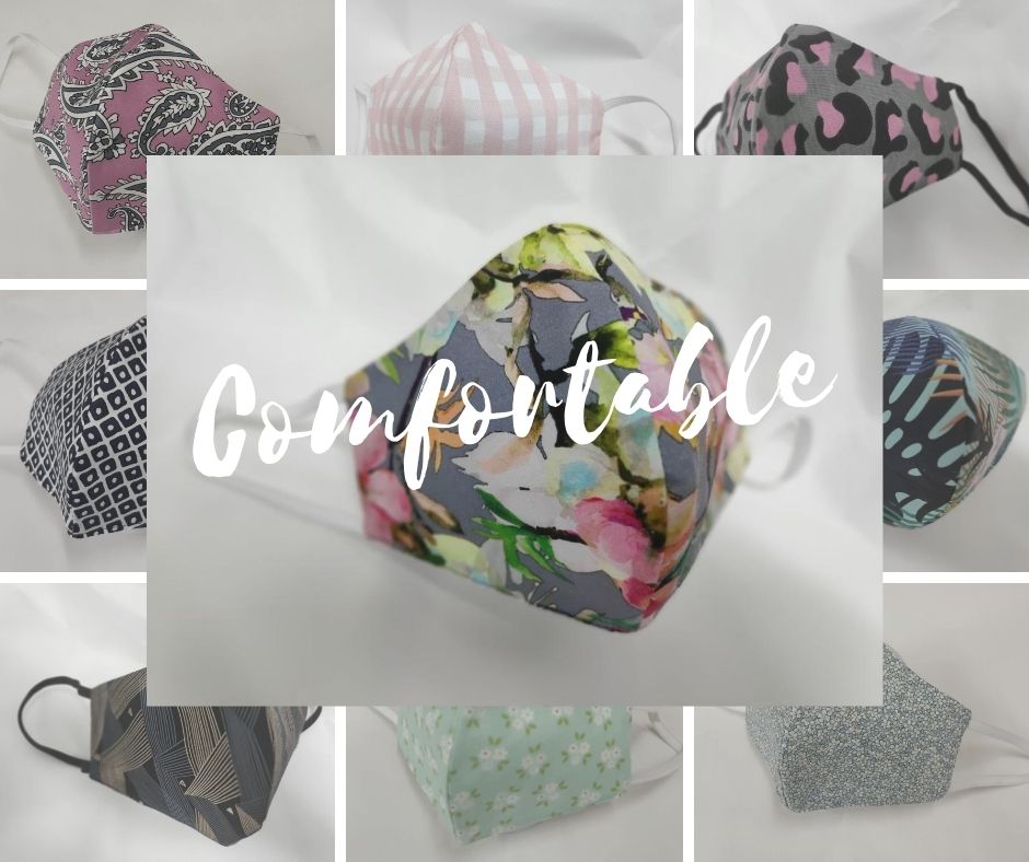 Premium Quality Fashion Face Masks Rose's Alterations